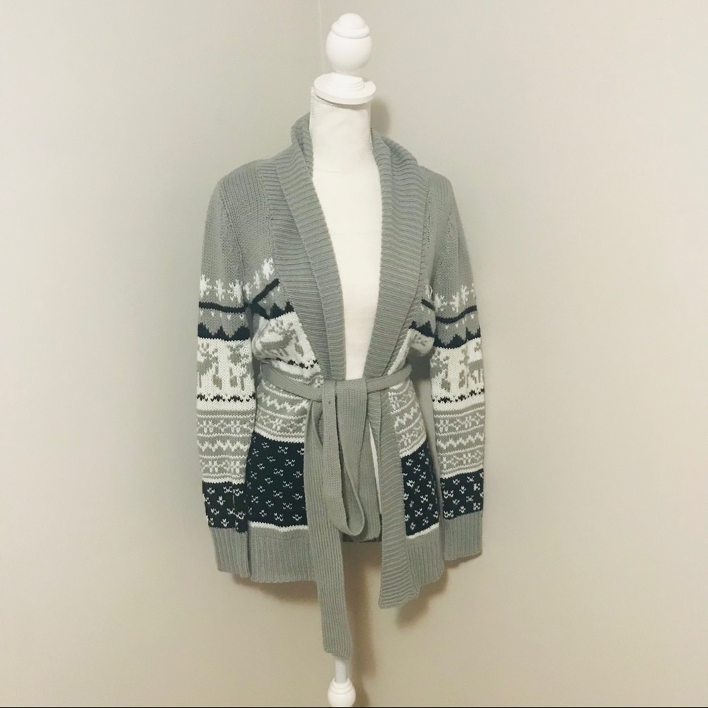 Body Central Tie Waist Cardigan